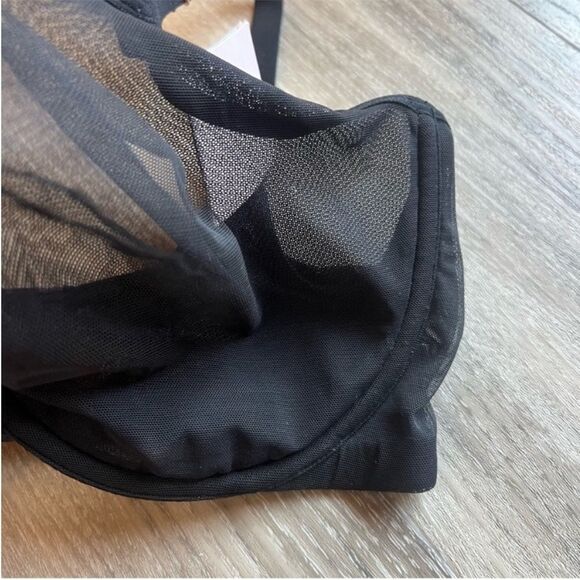 Black Sheer Bra - Picture 3 of 4